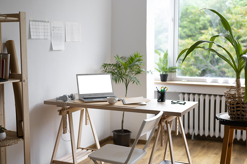 desk arrangement